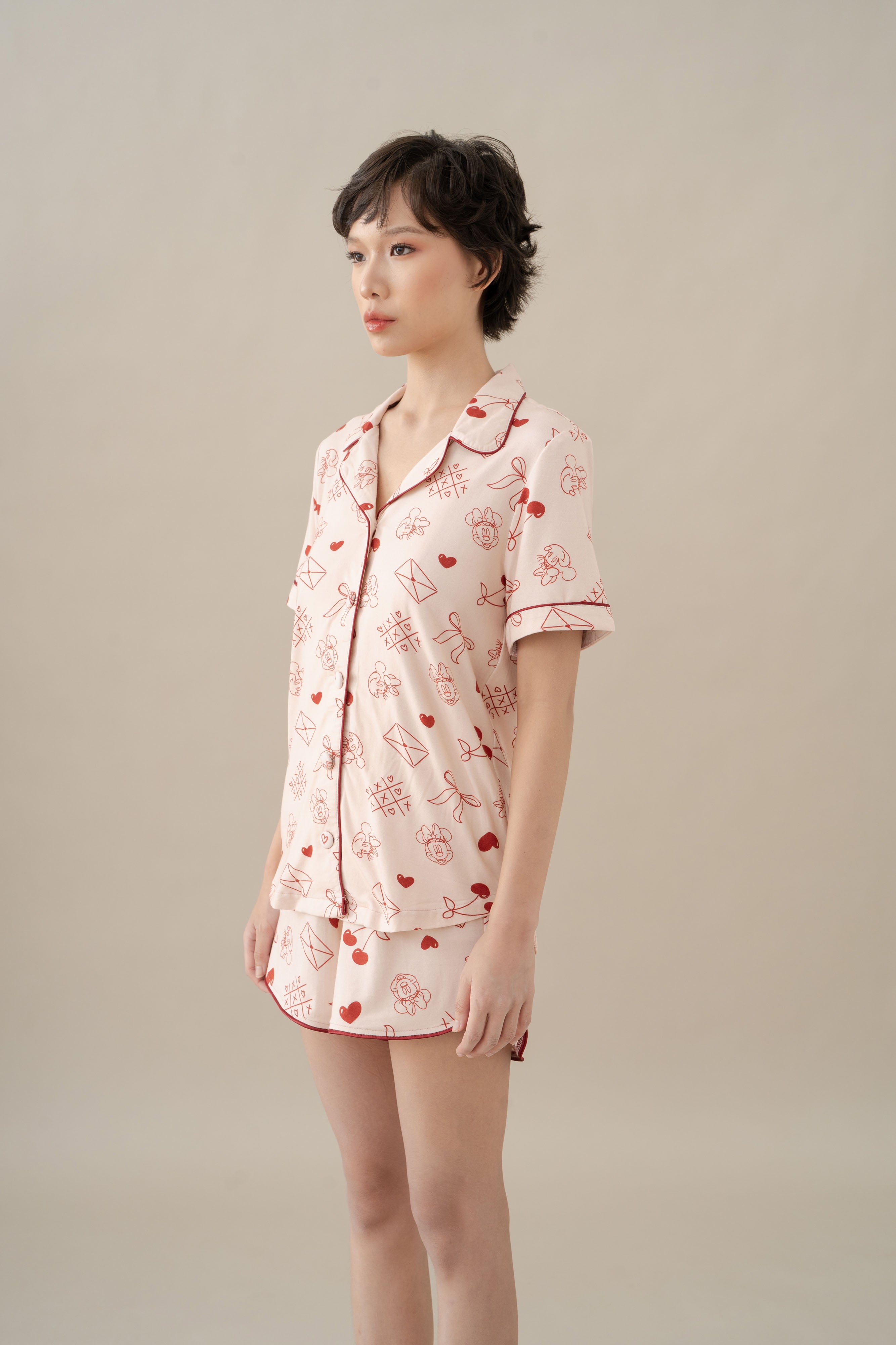 MM Pajamas Set in Hey Baby