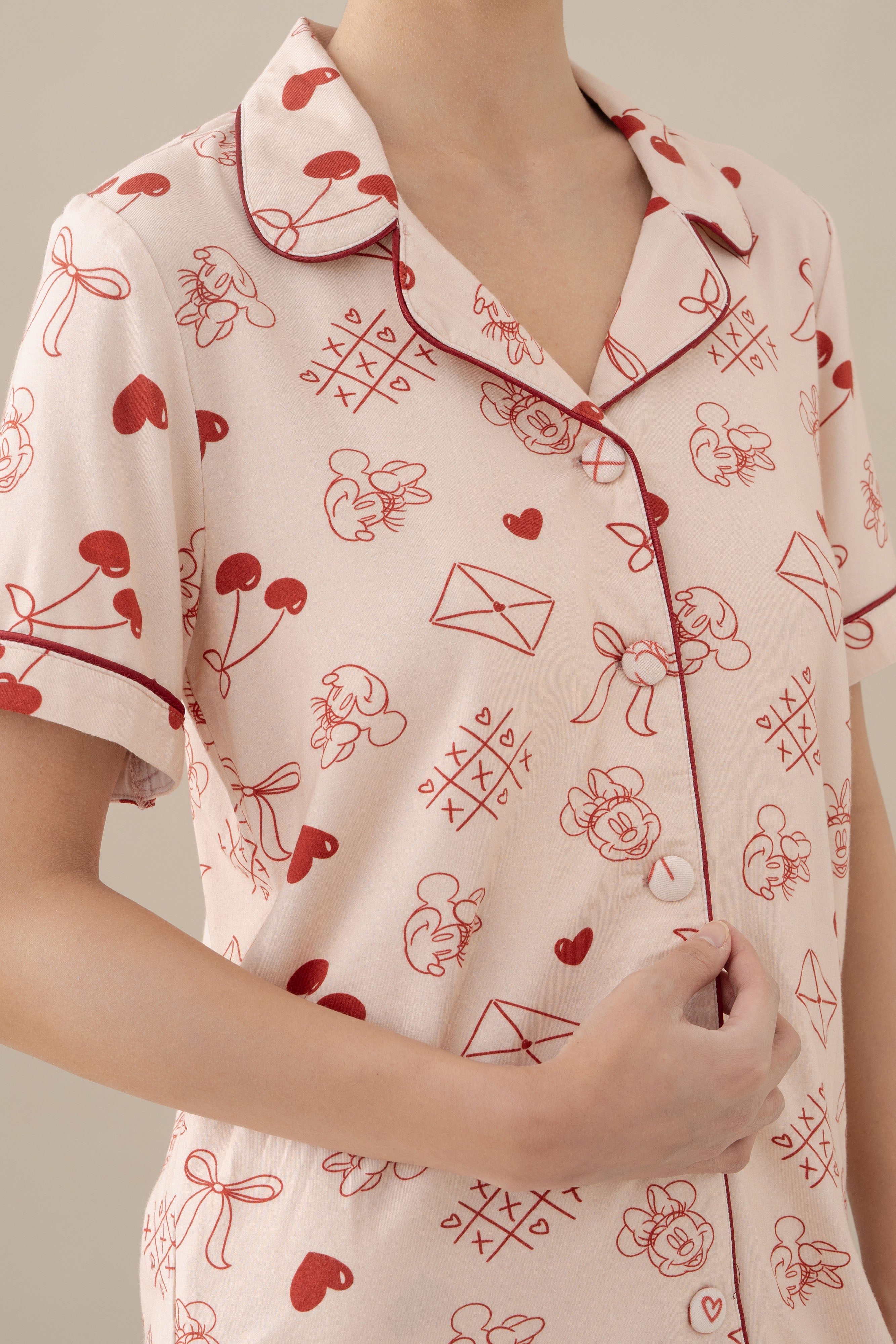 MM Pajamas Set in Hey Baby