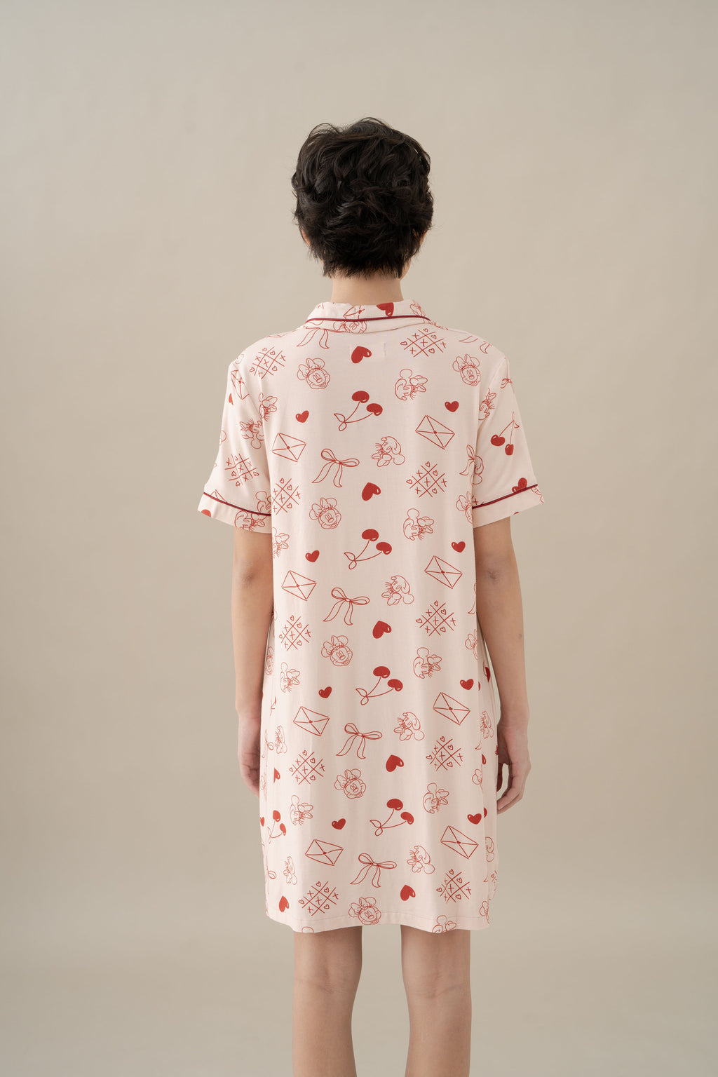 MM Shirt Dress in Hey Baby