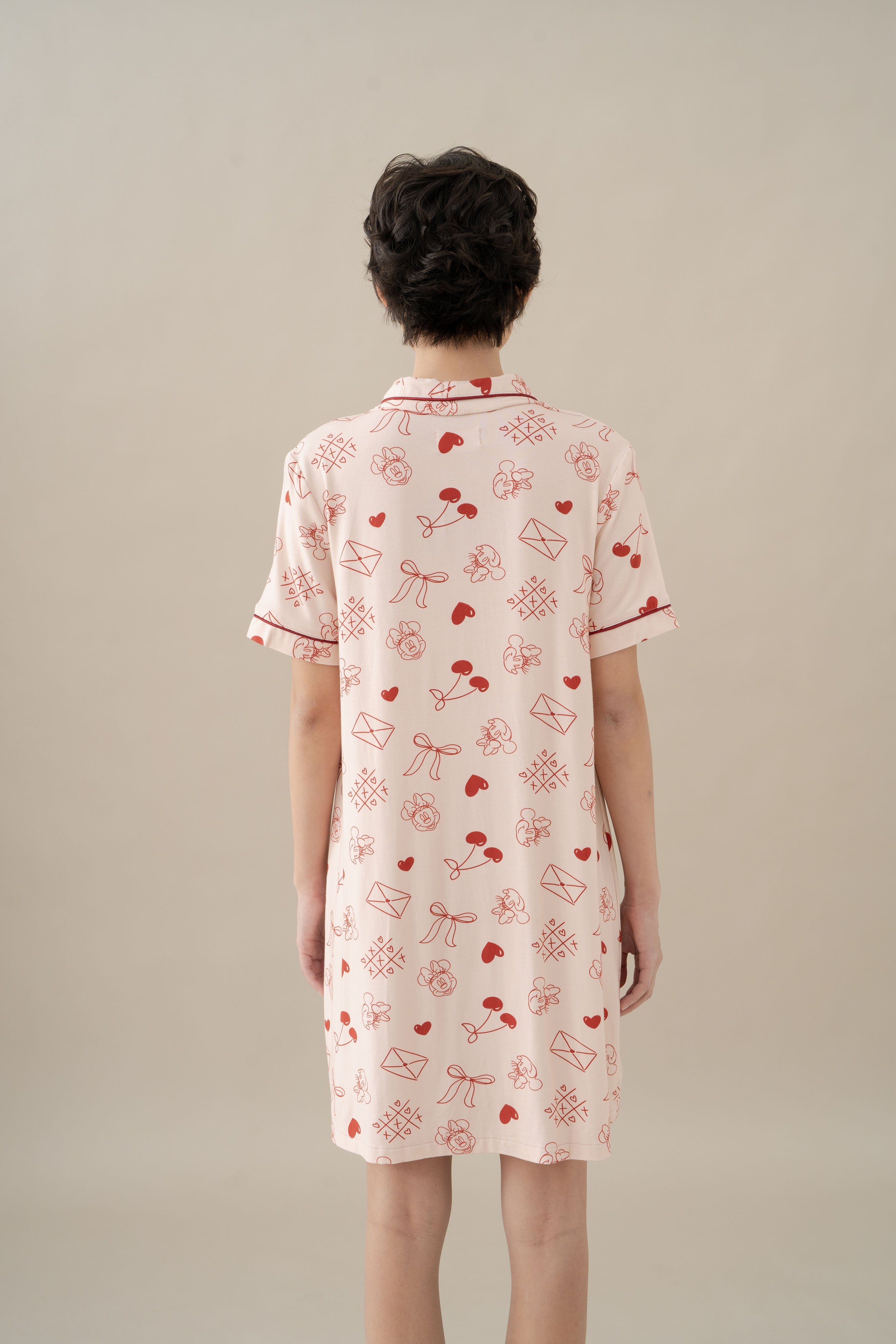 MM Shirt Dress in Hey Baby