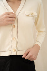 Essence Button Cardigan