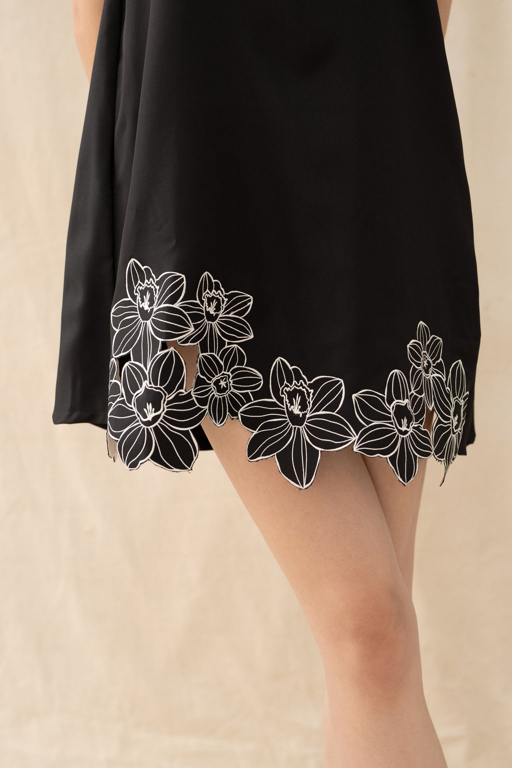 Essence Mini Dress With Embroidery