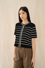 Essence Stripe Knit Top