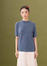 NVR Short Sleeve Top Blueberry (Ready Shipment 6-20 January 2025)