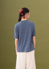 NVR Short Sleeve Top Blueberry (Ready Shipment 6-20 January 2025)