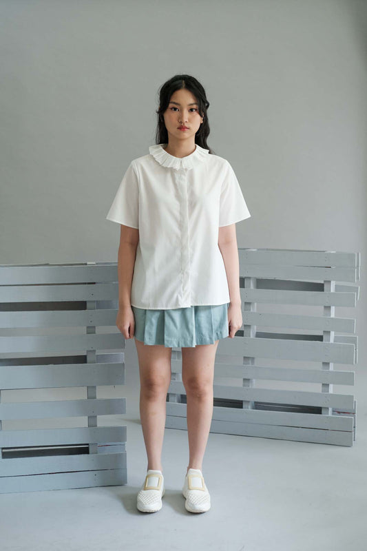 NVR Ruffle Collar Shirt