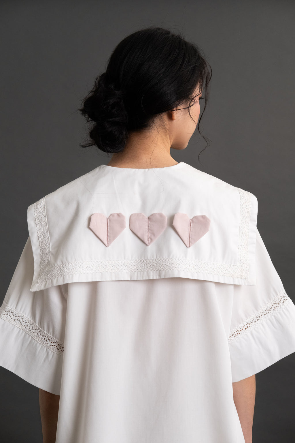 DA Big Collar Shirt in Buttermilk