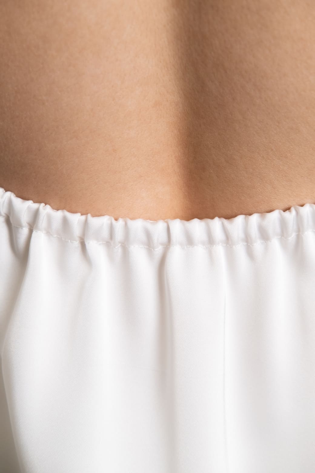 DA Lace Letter Top in Buttermilk
