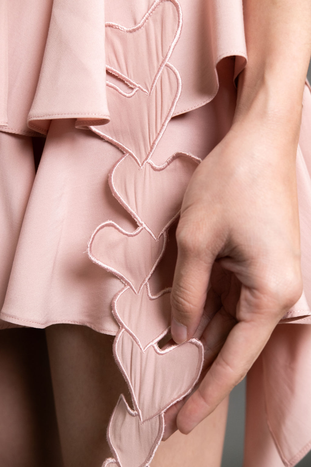 DA Ruffle Mini Skirt in Hey Baby