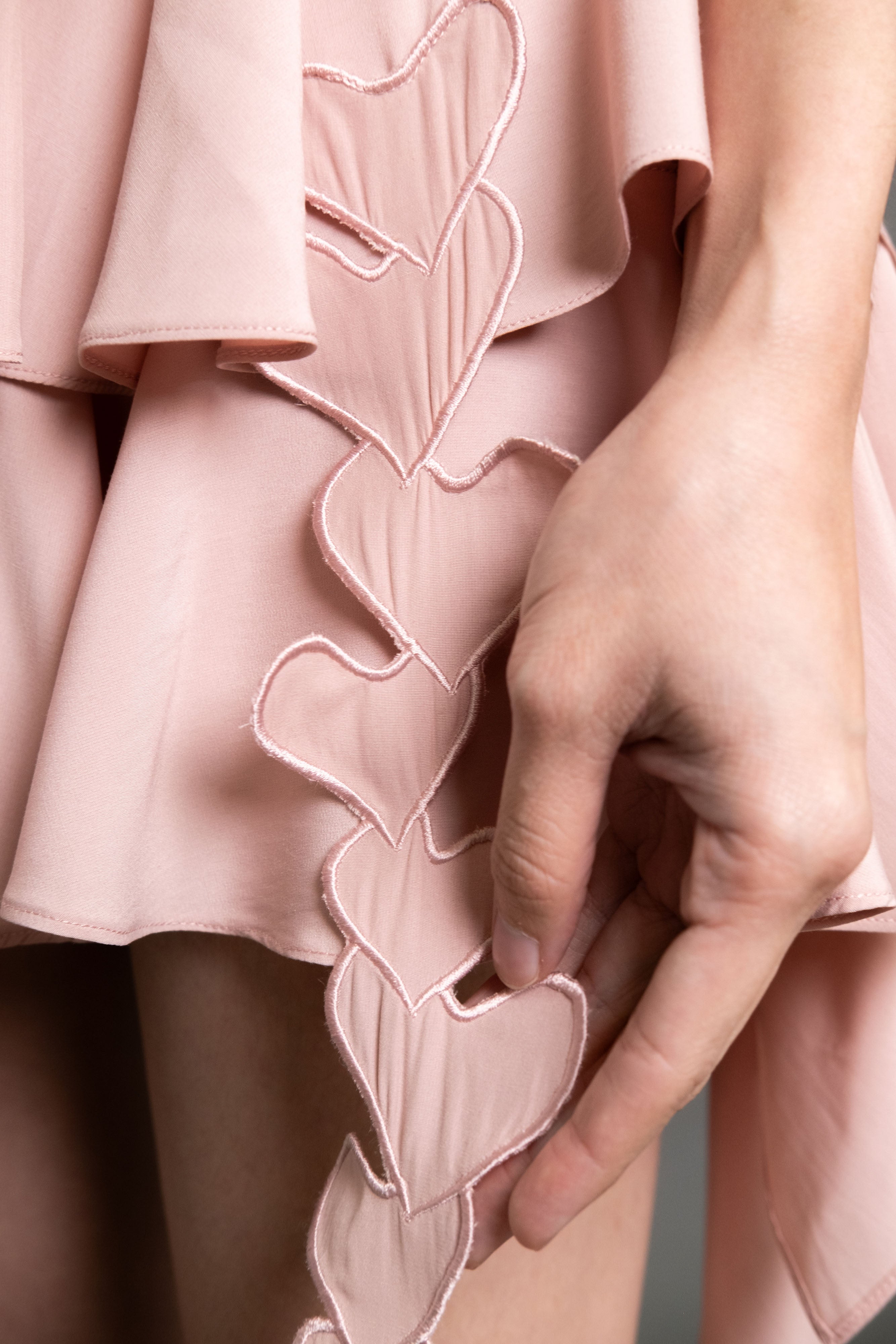 DA Ruffle Mini Skirt in Hey Baby