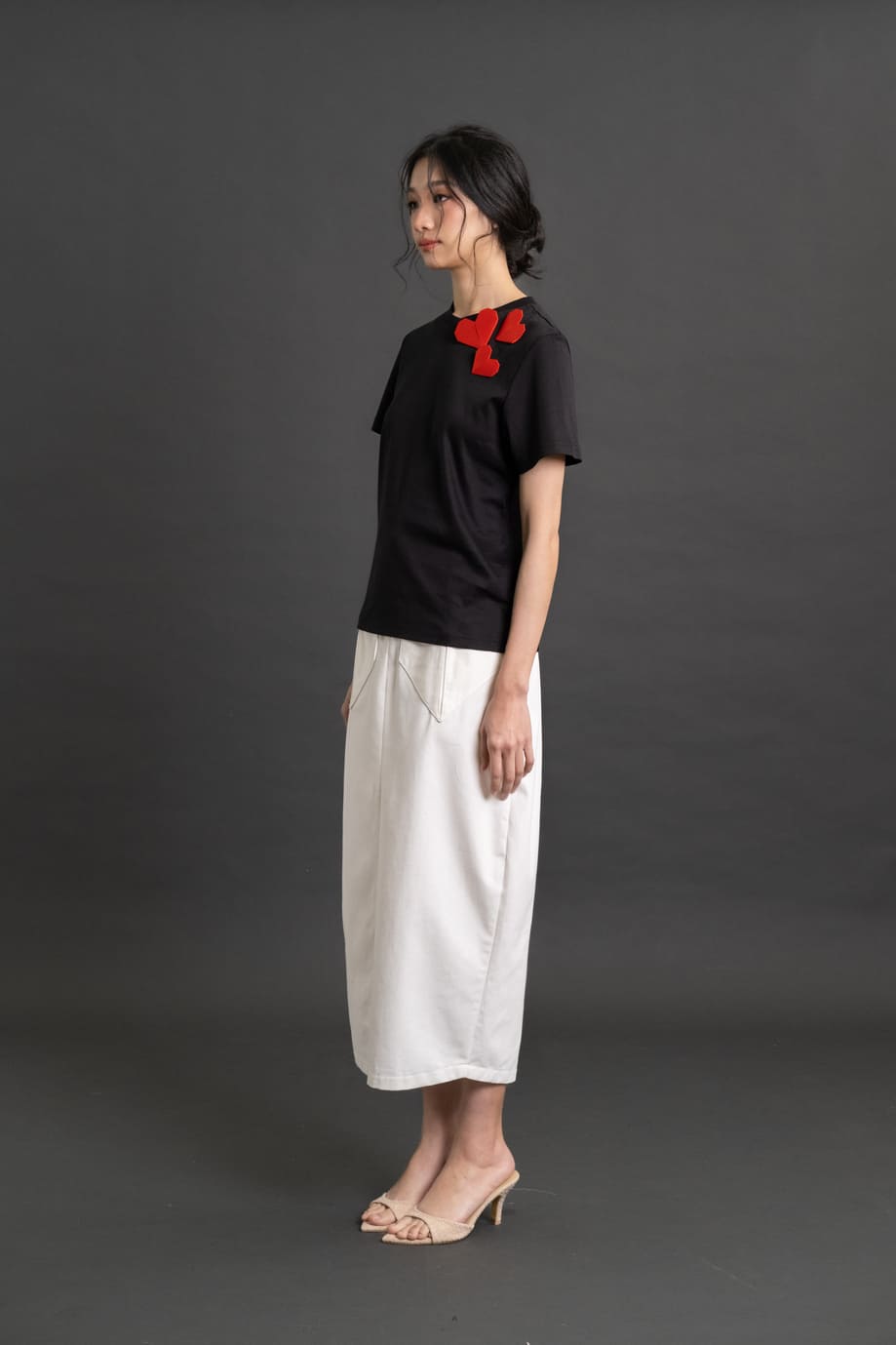 DA Signature Tshirt in Licorice