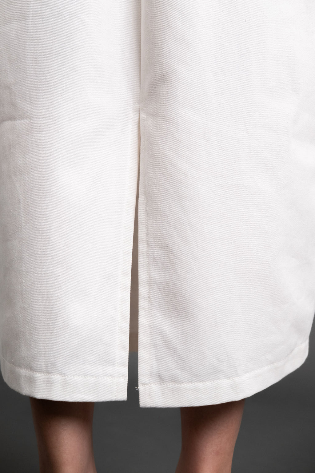 DA Origami Pocket Skirt in Buttermilk