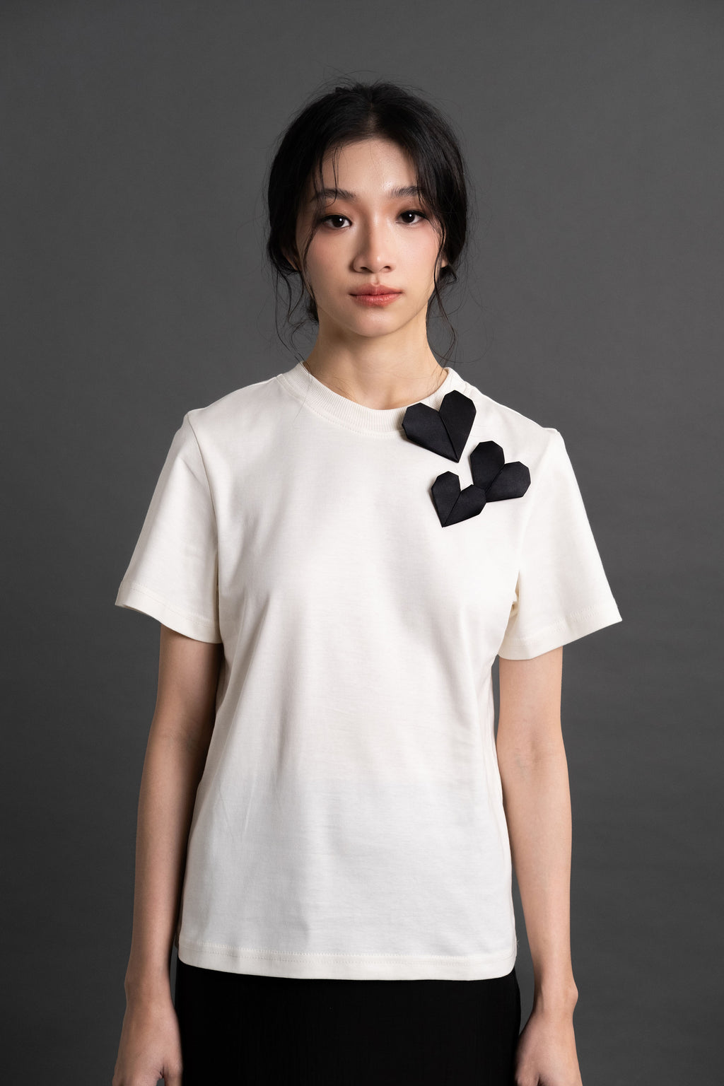 DA Signature Tshirt in Buttermilk