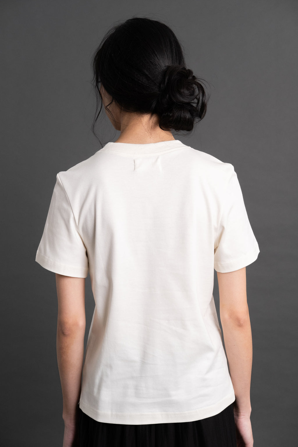 DA Signature Tshirt in Buttermilk