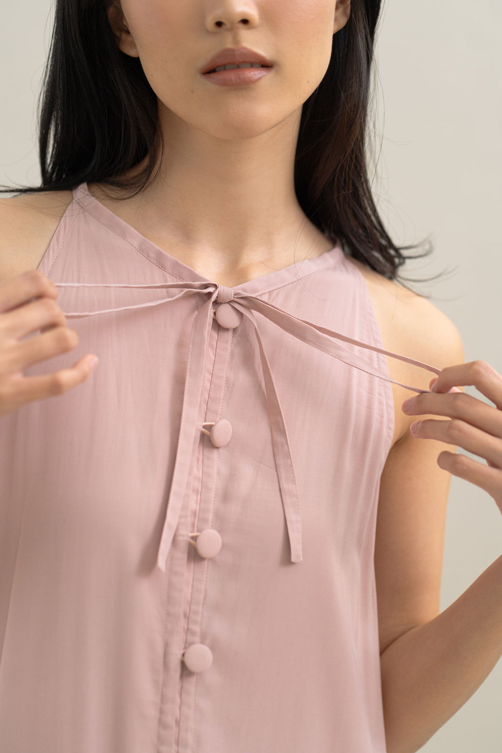 TM Ruffled Dress in Hey Baby