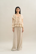 TM Flowy Top in Cream