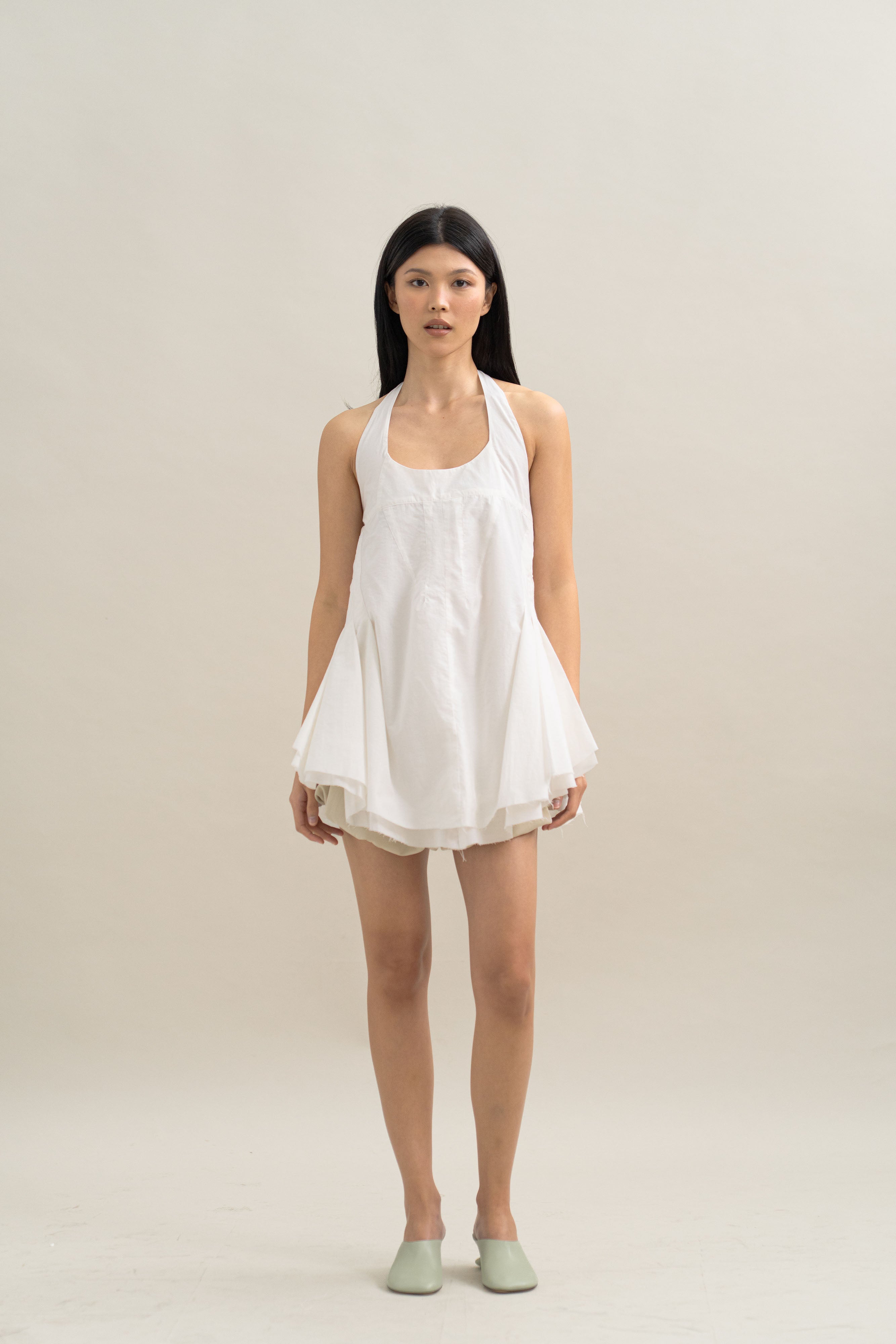 TM Babydoll Top in Buttermilk