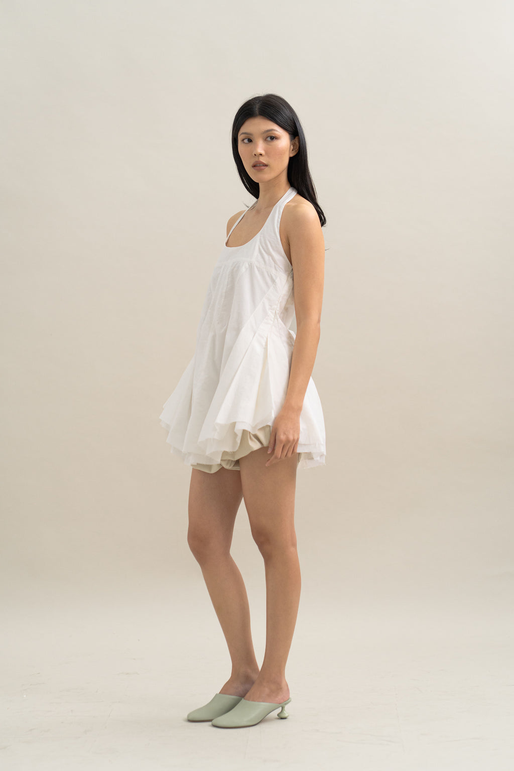 TM Babydoll Top in Buttermilk