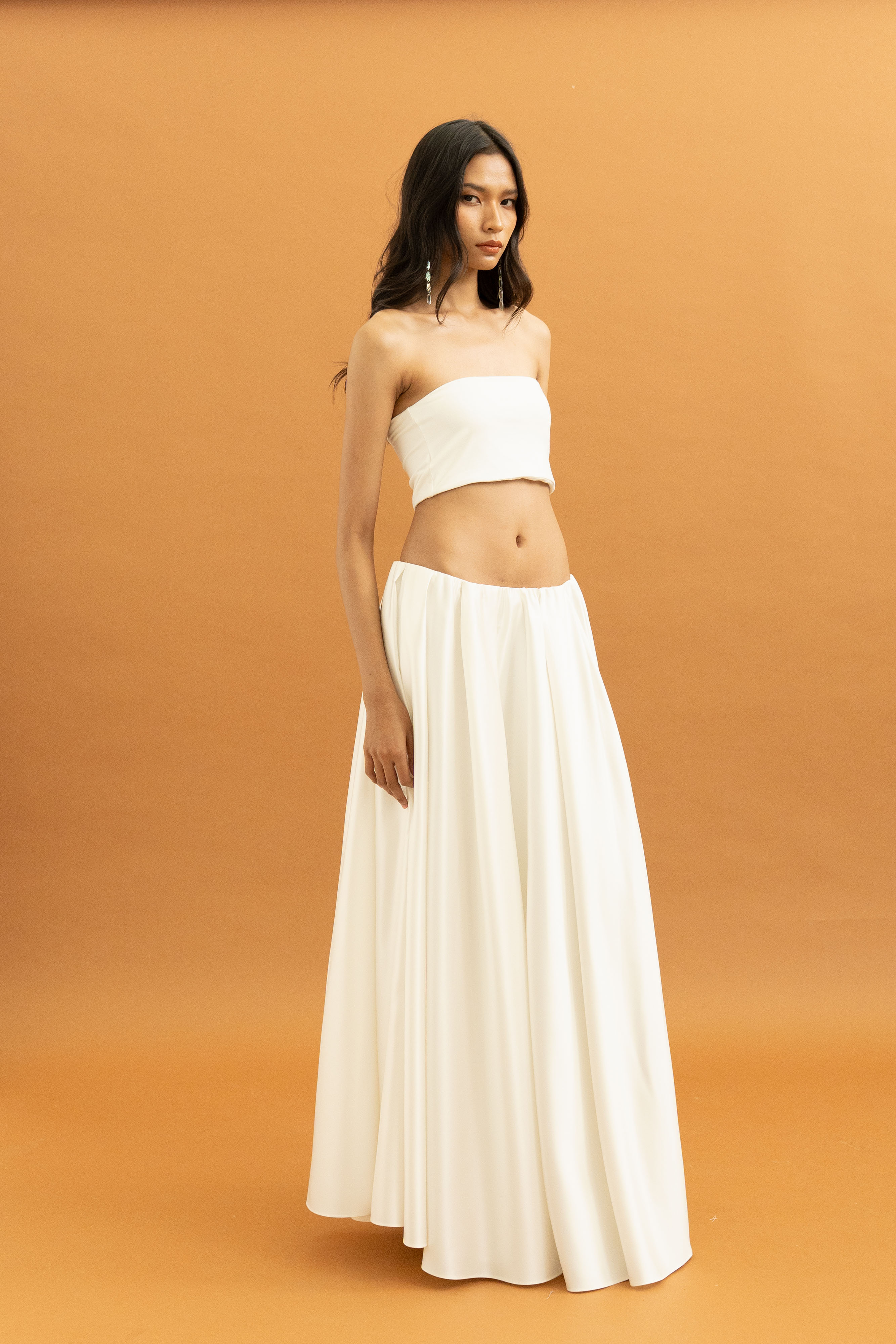 TM Maxi Skirt in Buttermilk
