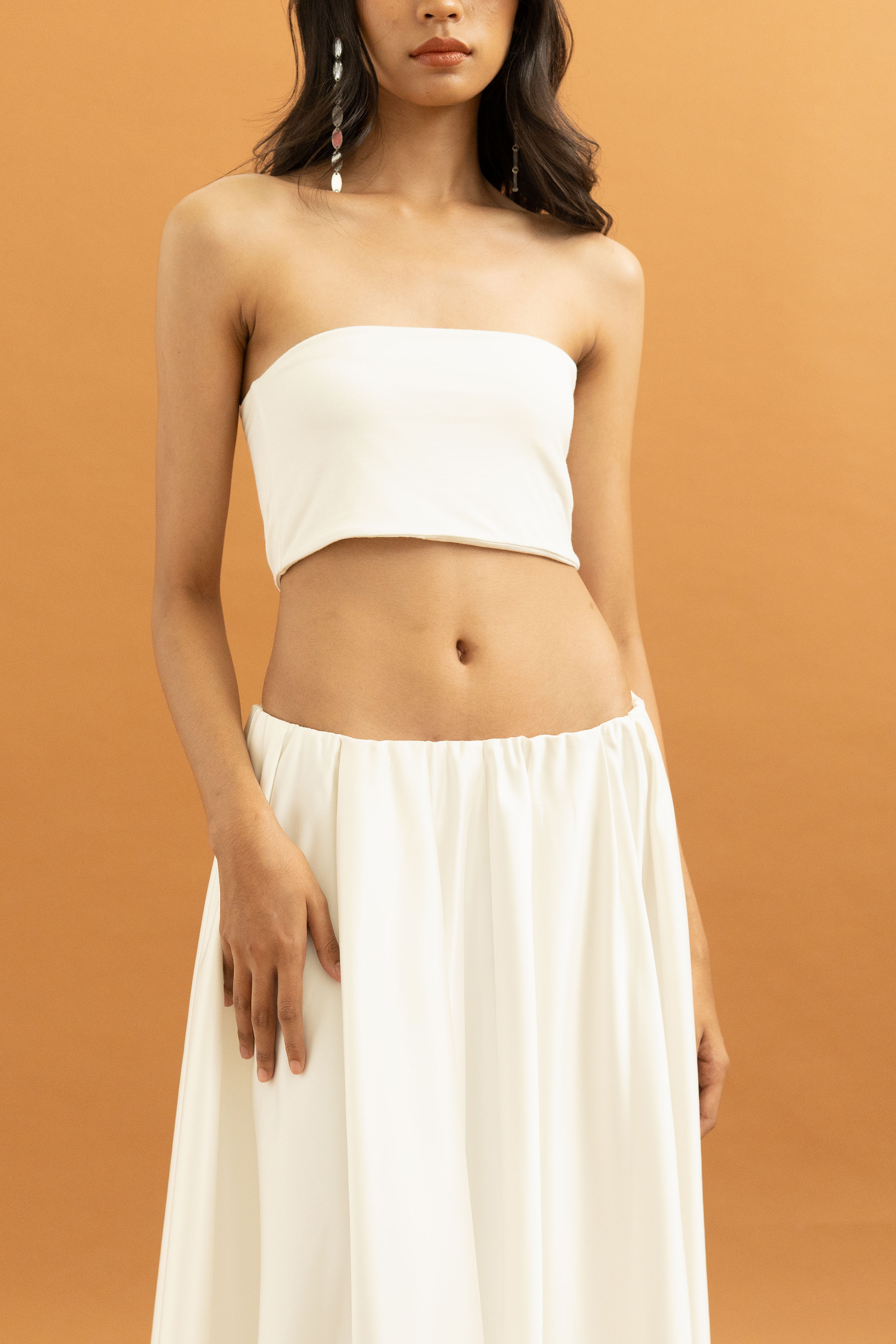 TM Maxi Skirt in Buttermilk
