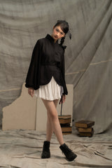 Lembayung Long Sleeve Kebaya in Licorice