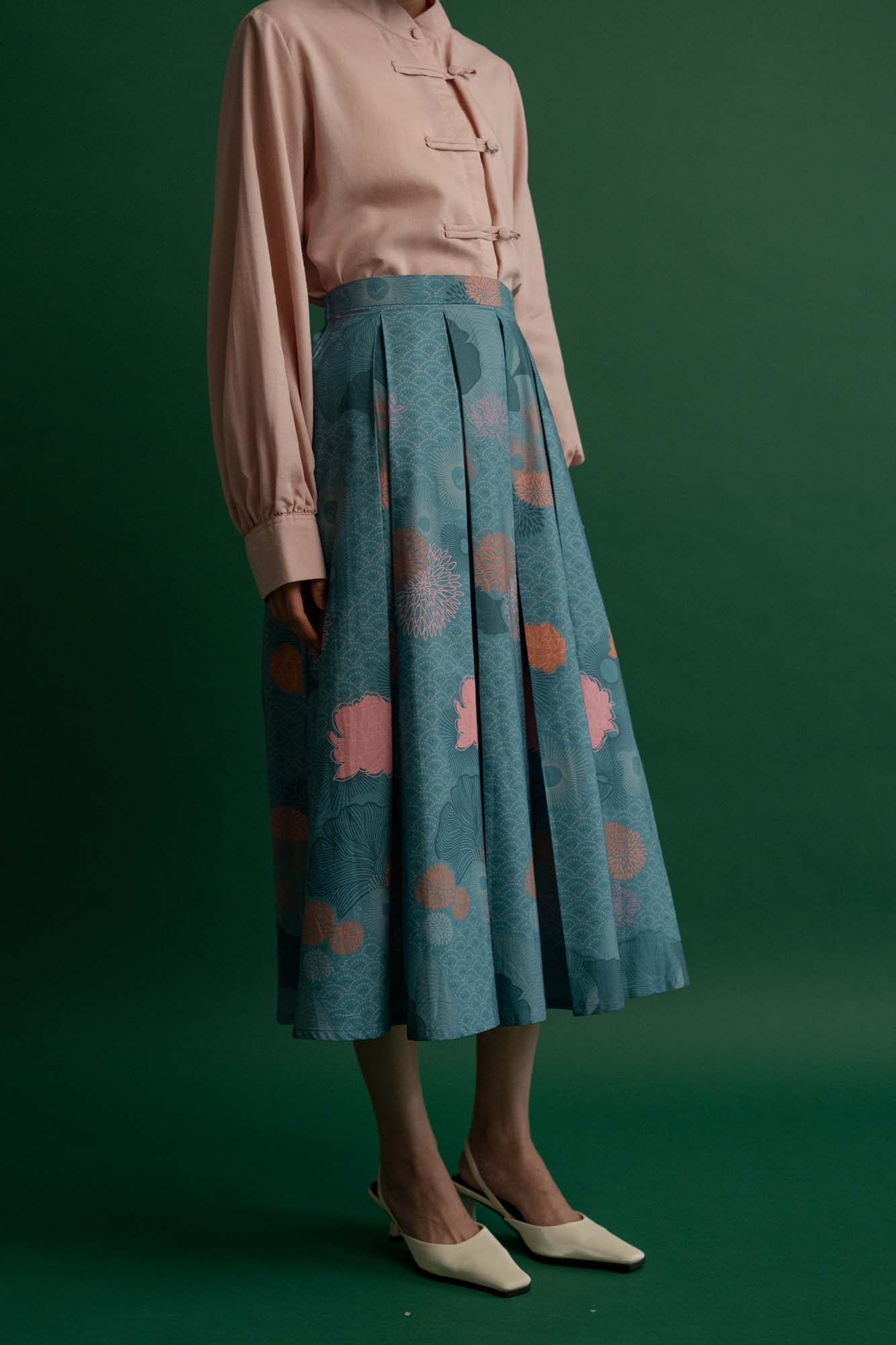 Klepon Pleated Skirt