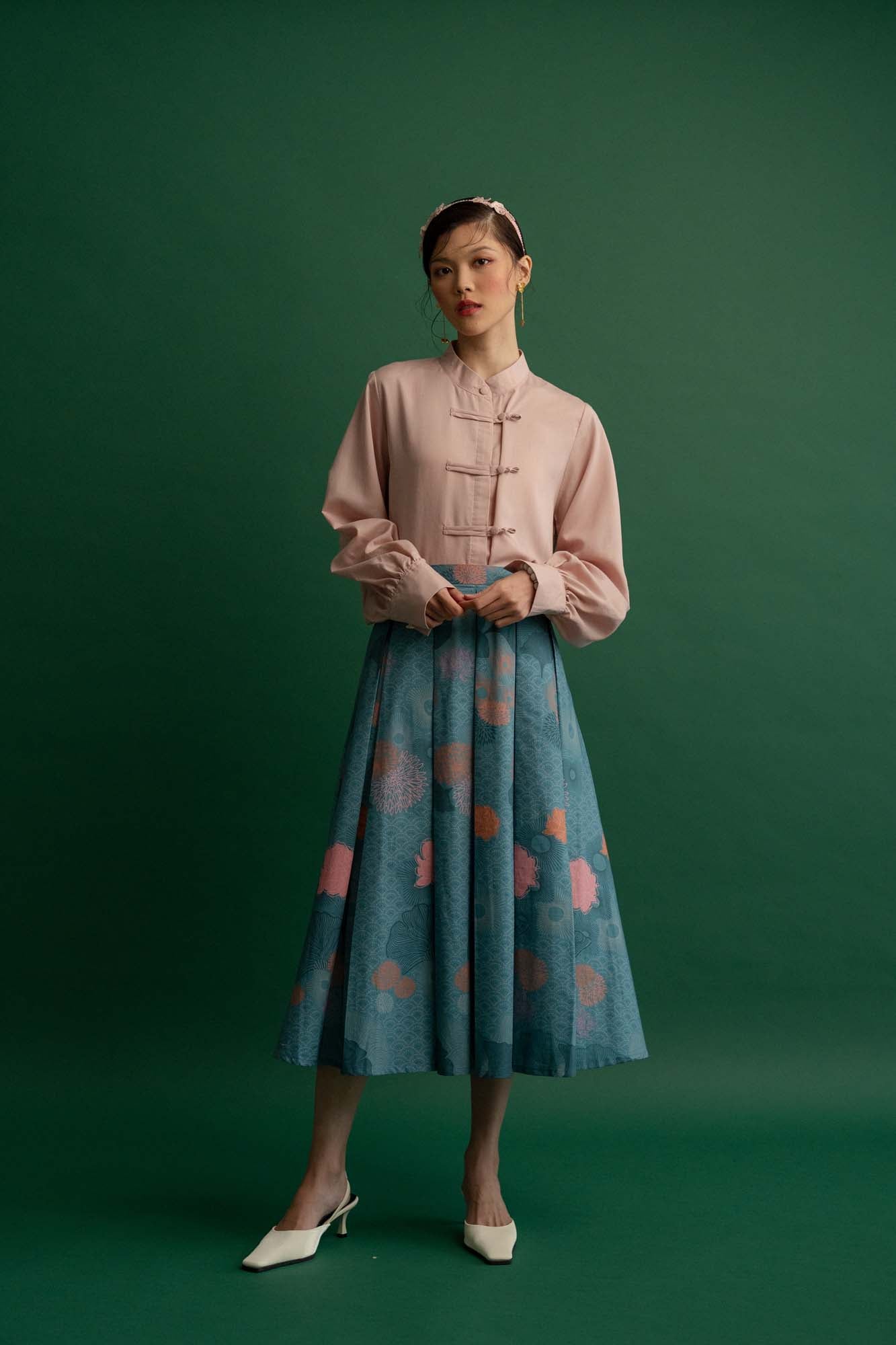 Klepon Pleated Skirt