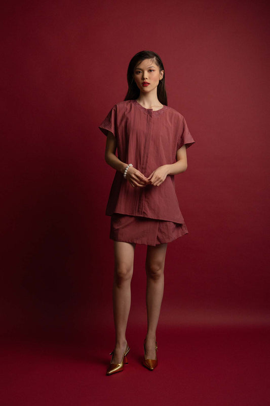 Petals Embroidery Top