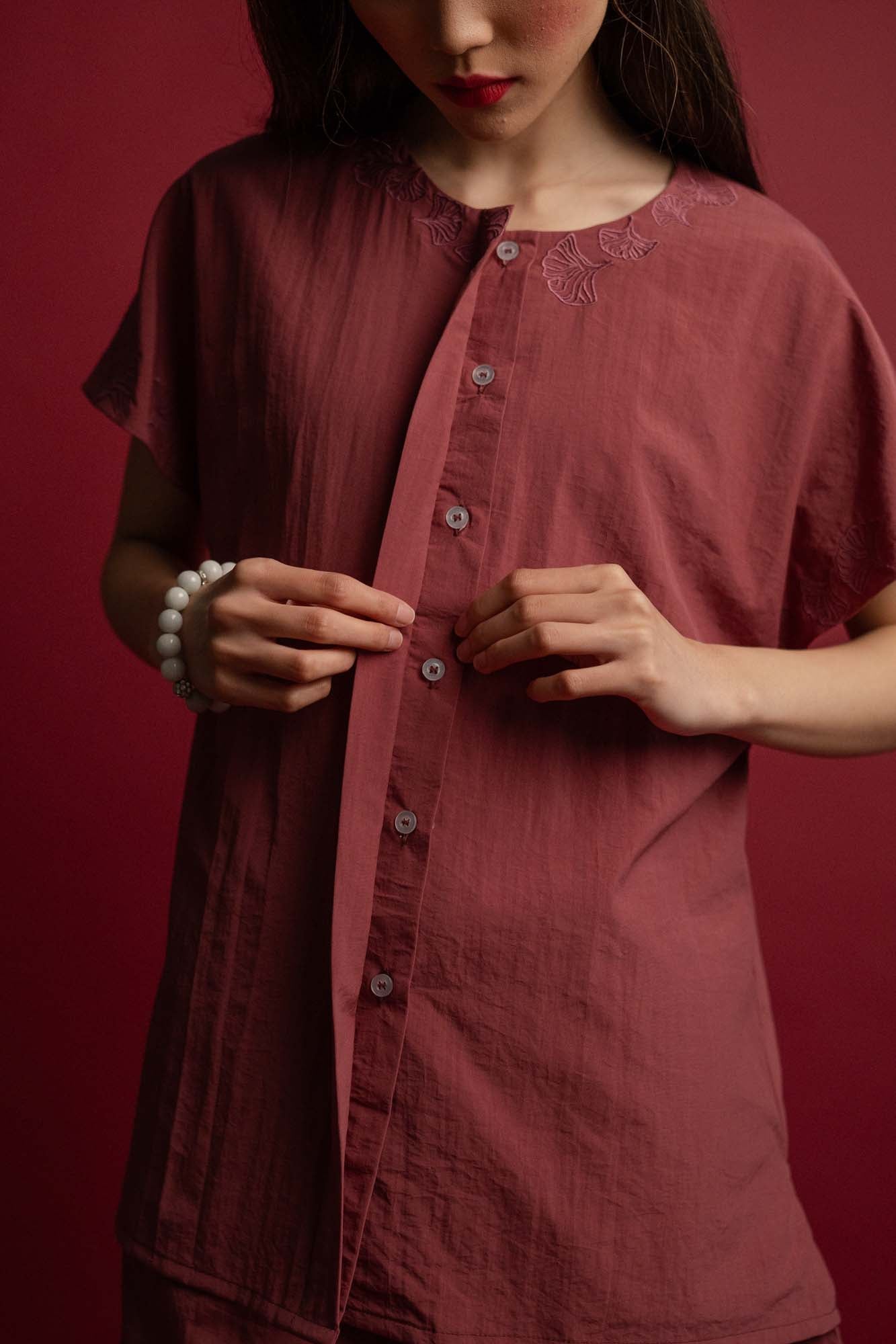 Petals Embroidery Top