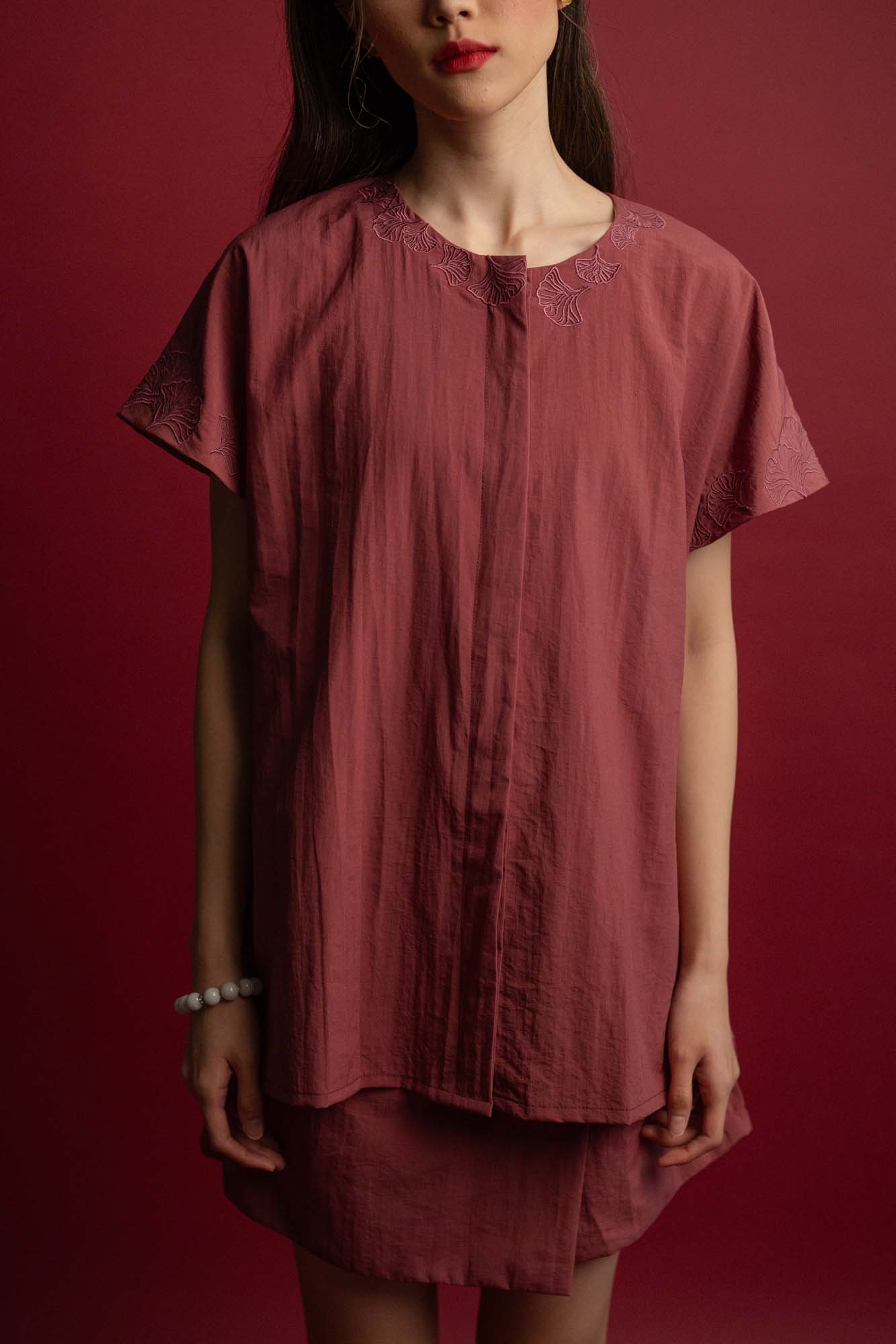 Petals Embroidery Top