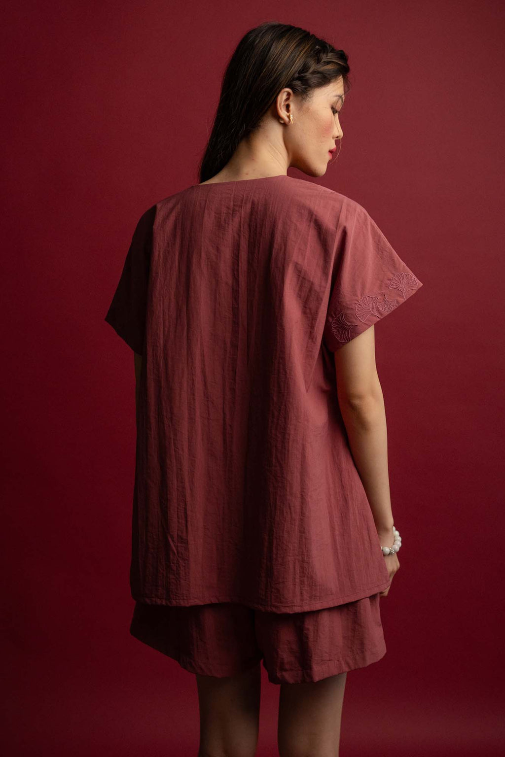 Petals Embroidery Top