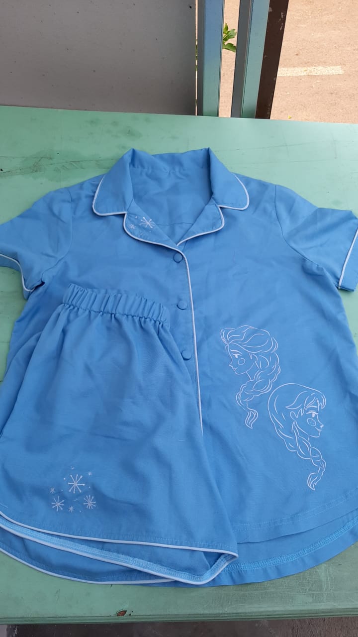 Anna & Elsa Pajamas Set (Ready Shipment 13-24 December 2024)