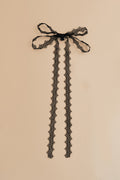 Quiet Ribbon Lace in Licorice