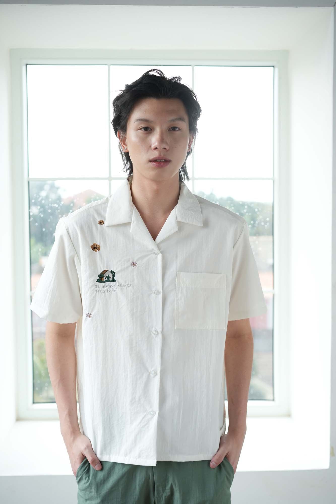 Home Embroidery Unisex Shirt