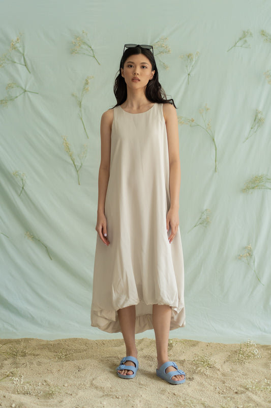 STR puff dress