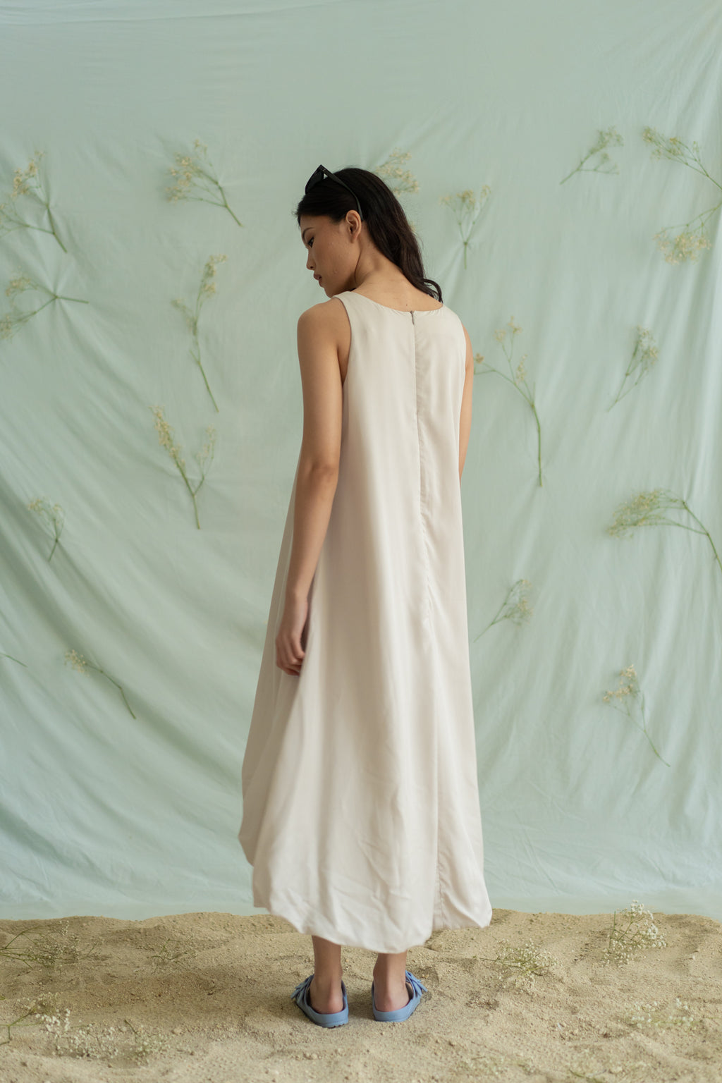 STR puff dress