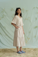 STR paneled skirt