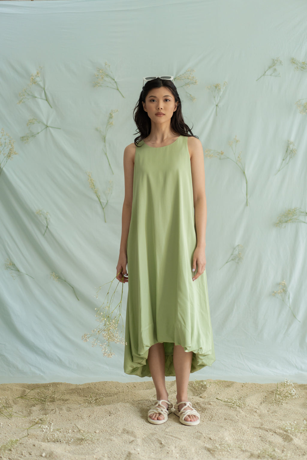 STR puff dress