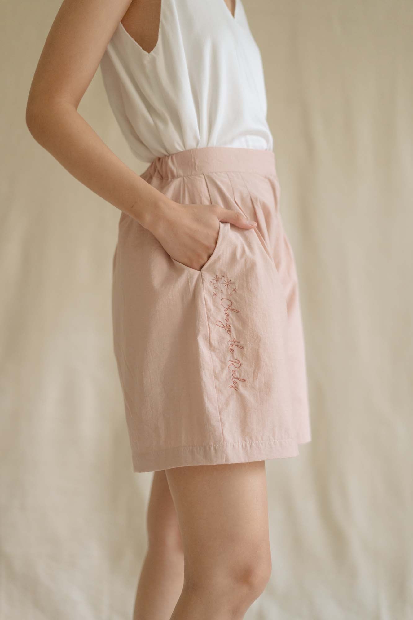 Embroidery Shorts (Change the Rules)