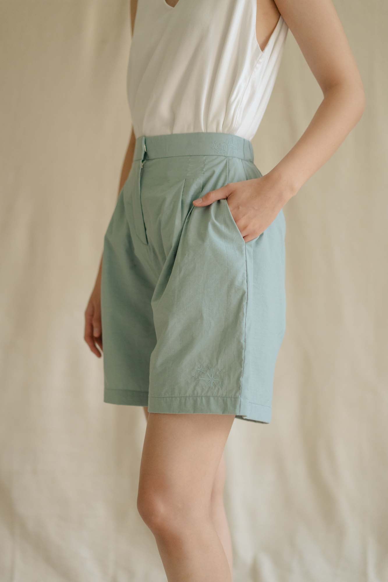 Embroidery Shorts (Anything is Possible)