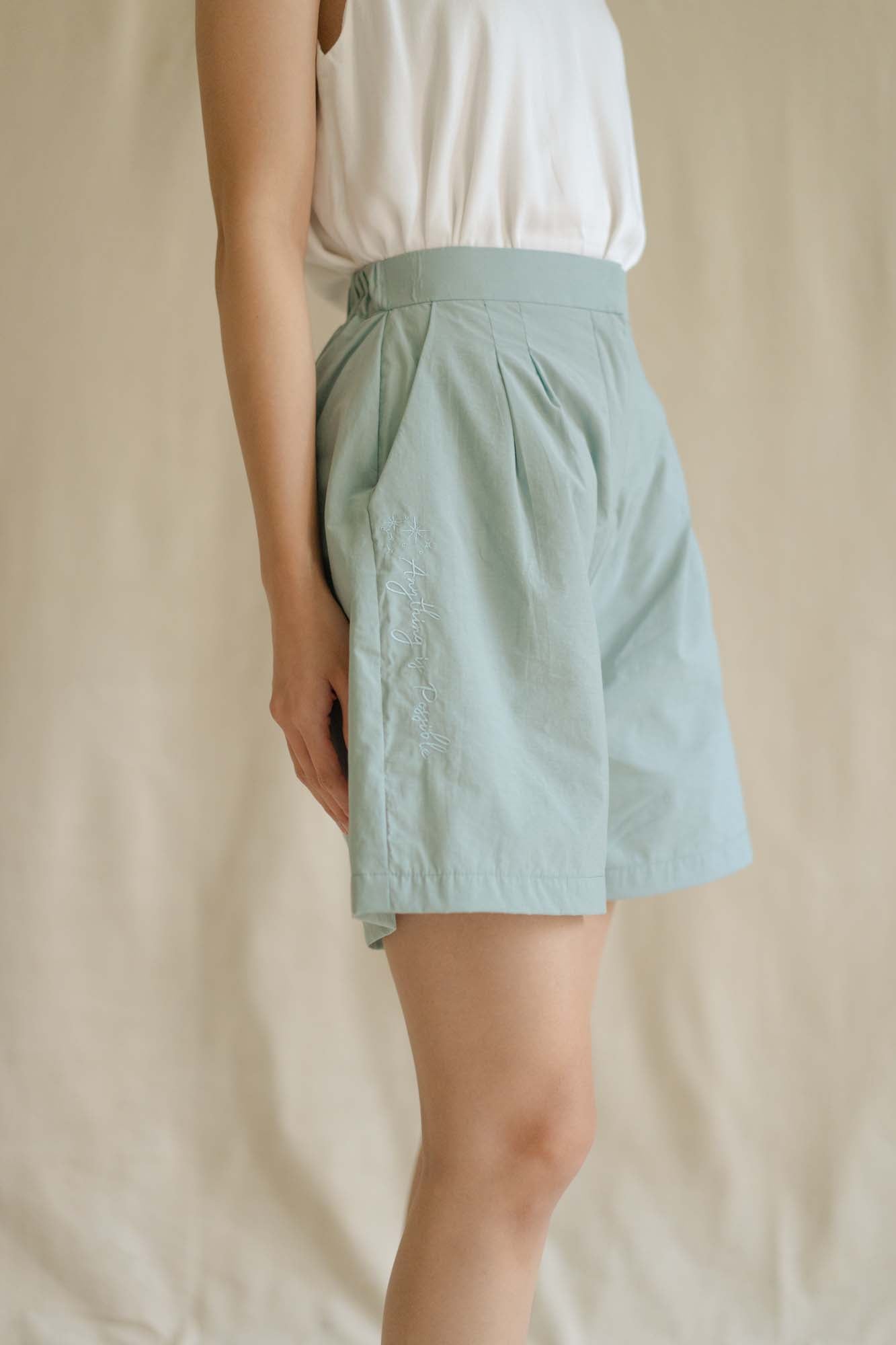 Embroidery Shorts (Anything is Possible)