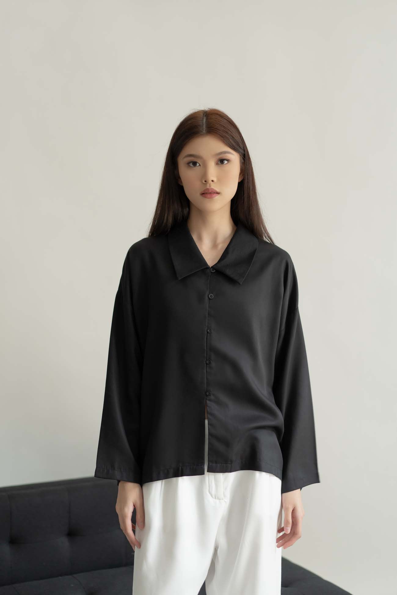 BBW collar top